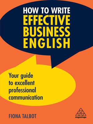 How to Write Effective Business English - ebook